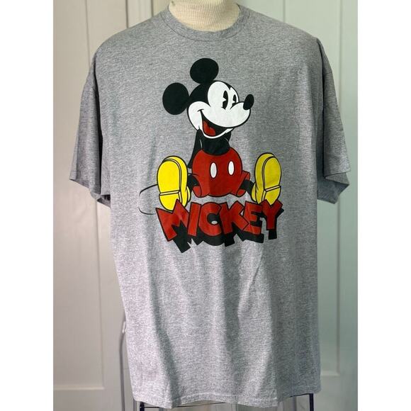 Disney Other - DISNEY MICKEY MOUSE GRAY T SHIRT PLUS SIZE 2X